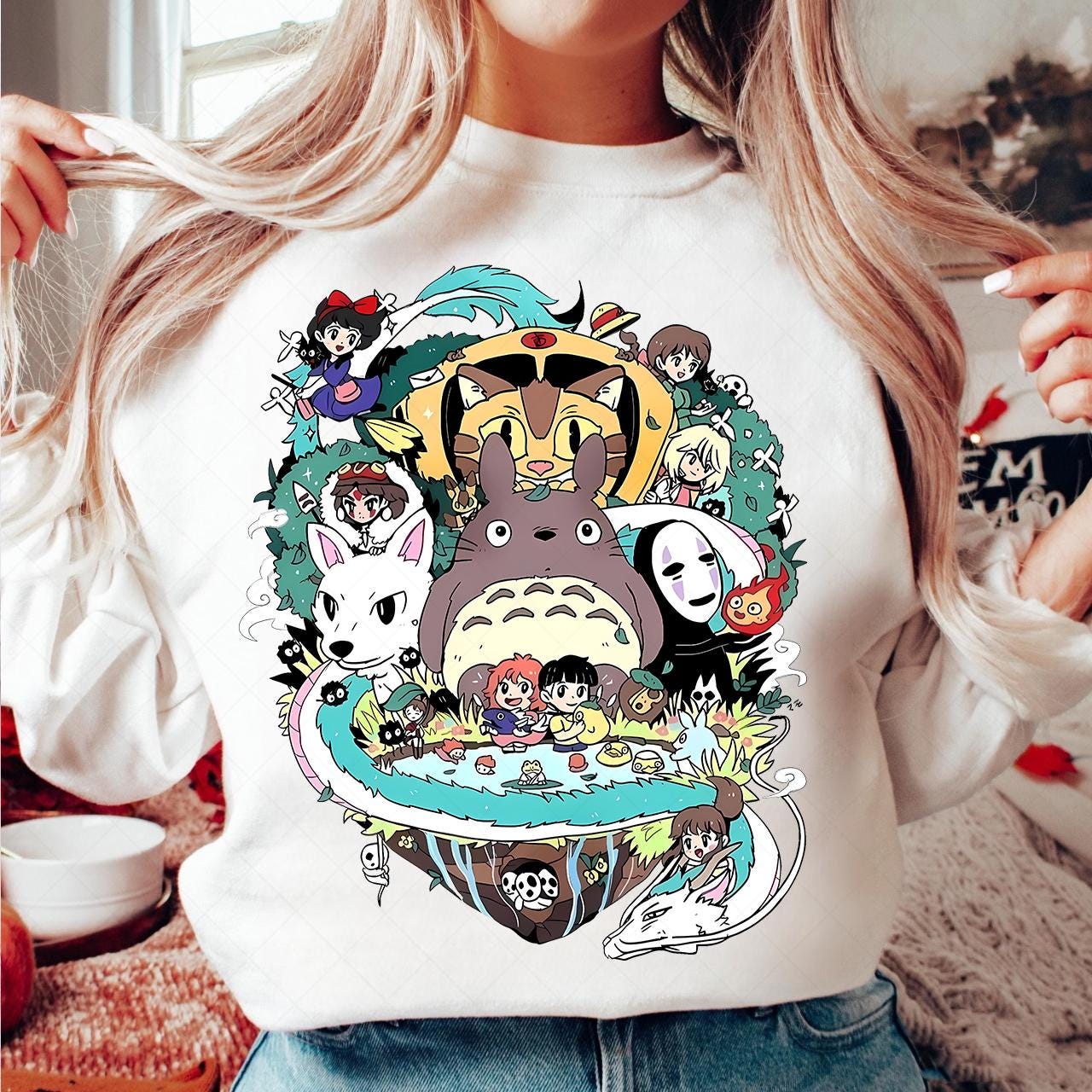 Studio Ghibli Shirt - Etsy Studio Ghibli Shirt - Etsy