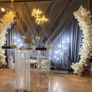 Better Together Neon Sign-Wedding Neon Sign-Custom Wedding LED Neon Light-Wedding Gifts-LED Light Sign Reception Backdrop-Neon Sign
