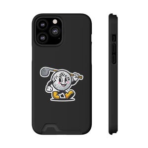 Étui pour portable golfeur, support pour téléphone amateur de golf, cadeau golfeur, coque de téléphone golfeur, porte-cartes à thème golf, accessoires golfeur, téléphone joueur de golf