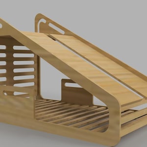 CNC Cut Slide Children&#39;s Bed - Digital Download