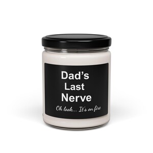 Funny Dad Scented Candle | Unique Gift for Father&#39;s Day | Home Decor, Relaxation, Gag Gift, Aromatherapy, Birthday Gift, Candle Lovers