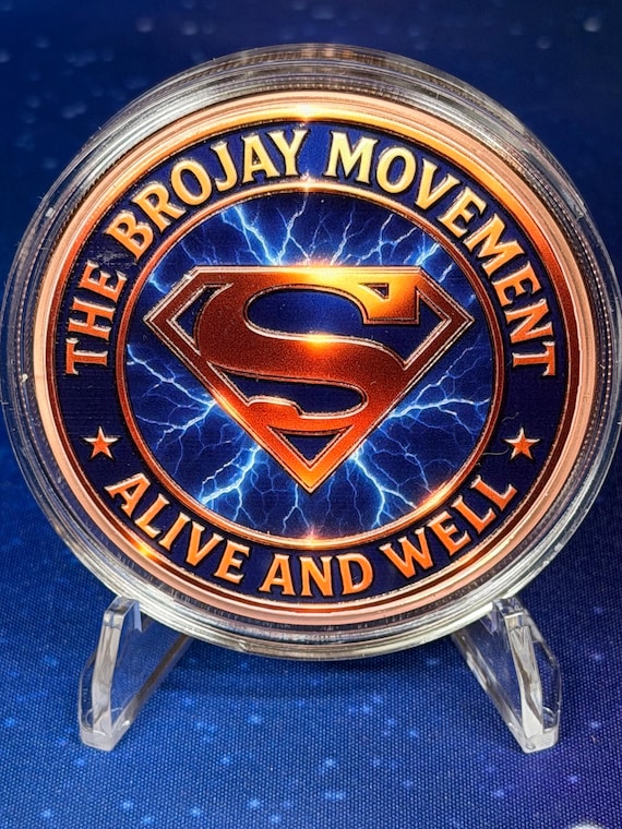 5oz Brojay Movement Colorized Copper Round