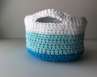 Crochet Basket Pattern, Small Crochet Basket, Crochet Easter Basket Pattern, Spring Crochet Pattern, Easy Crochet Pattern