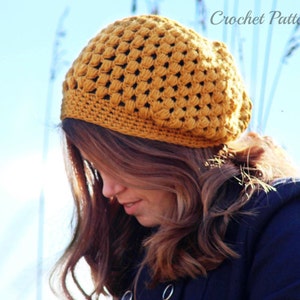 CROCHET PATTERN - Slouch Hat Crochet Pattern, Chunky Slouchy Hat Crochet Pattern, Crochet Tutorial, Slouchy Hat Pattern, Crochet Hat Pattern