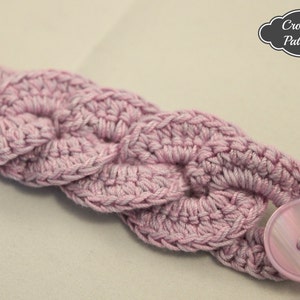 CROCHET PATTERN Crochet Bracelet Infinity Link Cuff, Crochet Bracelet, Easy Crochet Pattern, Crochet Jewelry Pattern, Beginner Pattern image 5