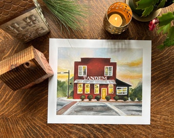 Tandem Fine Art Print of Original Oil Painting