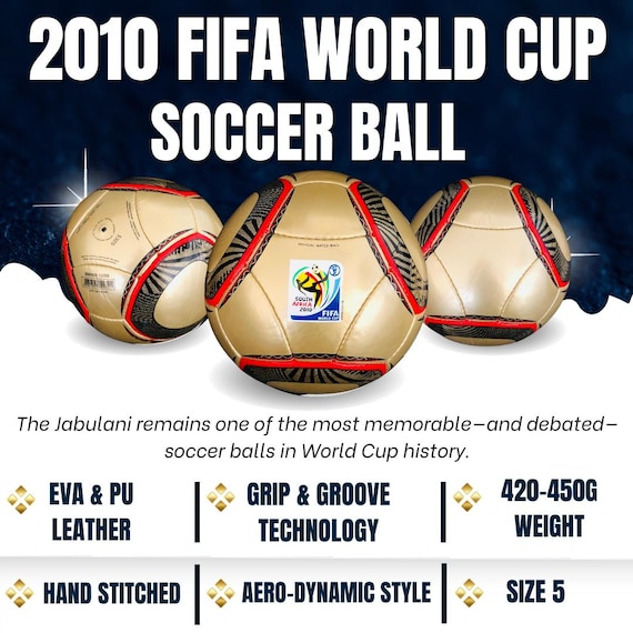 FIFA WORLD CUP2010年公式試合球 World Cup 2010 Soccer Ball – Golden & Black, Official Match Ball