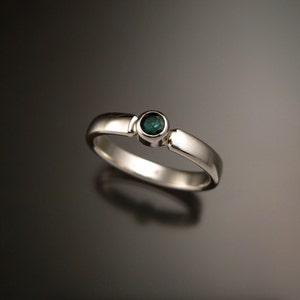Emerald ring handmade in your size natural Emerald ring