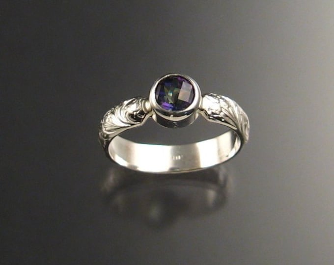 Mystic Topaz Ring, Sterling silver made to order in your size