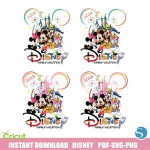 Bundle Familienreise 2025 SVG, Maus und Freund Png, Familienurlaub Png, Schloss Png, magisches Königreich Png, bester Tag aller Zeiten, Vacay Mode Png