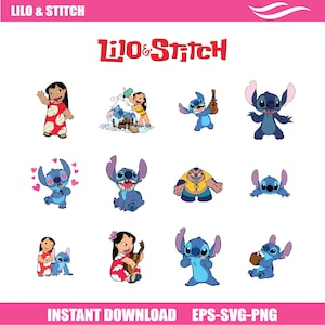 stitch svg, stitch bundle, stitch clipart, stitch png, lilo and stitch svg, cricut svg, silhouette svg,stitch layered,stitch svg cricut