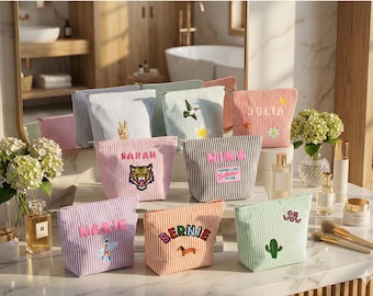 Kommunionsgeschenk Junge oder Mädchen | personalisierte Kulturbeutel | kleines Geschenk Konfirmation oder Jugendweihe