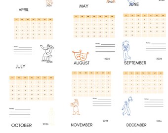 Calendar 2026