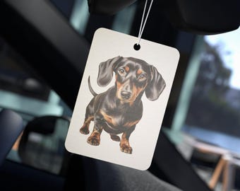 Dachshund Car Air Freshener Cute Pet Scent, Dog Lover Gift, Vehicle Decor, Puppy Lovers, Home Fragrance