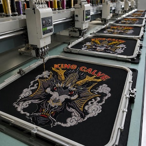 Custom Embroidery Patches Personalized Logo Iron On Full Color Company Patches for Clothing Jackets