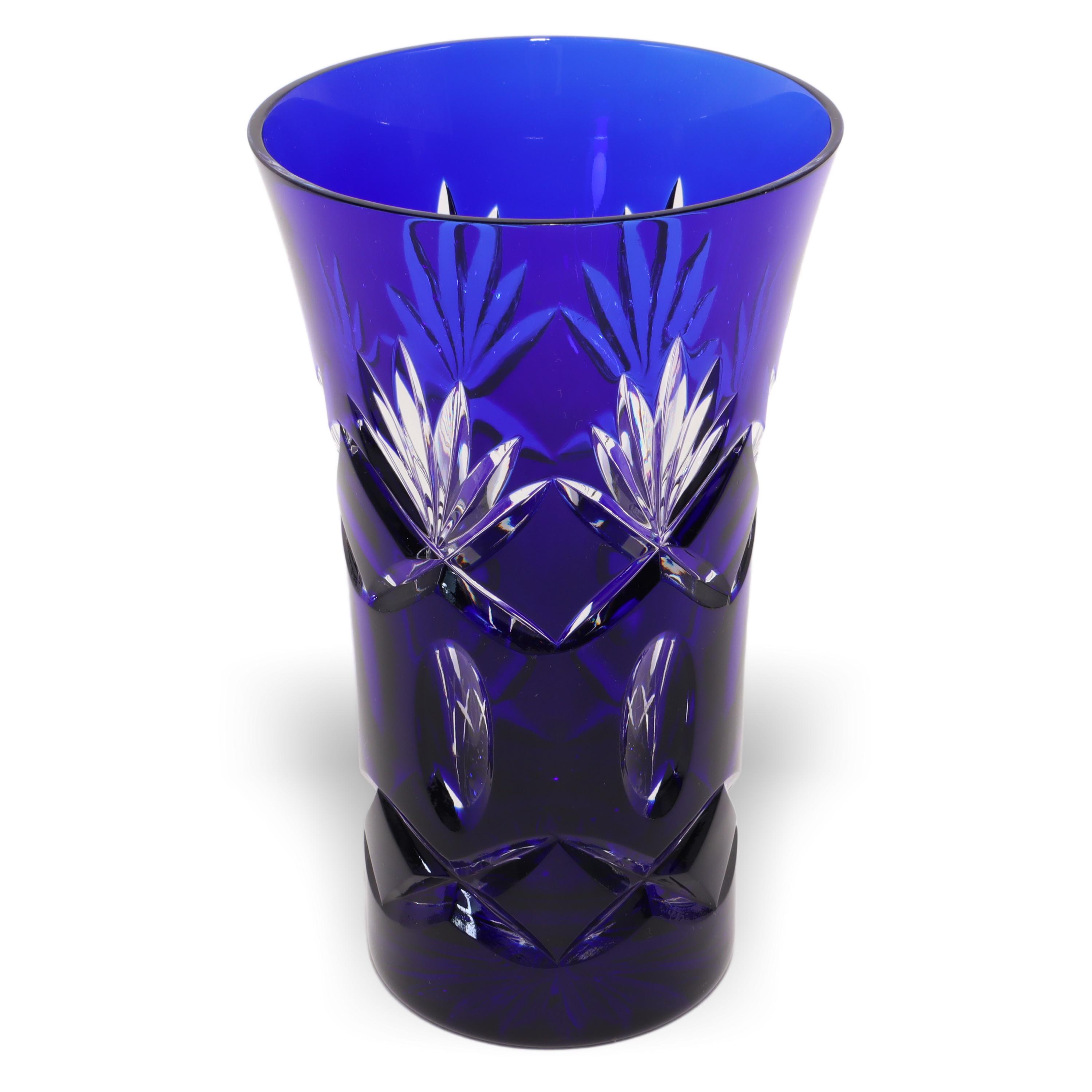 Bohemian glass vase - Etsy 日本