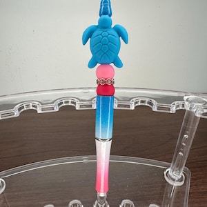 Sea Turtle Beaded Pen