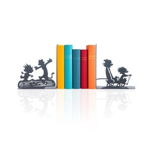 Cartoon Characters Bookends, Decorative Animation Characters Book End, Cartoon Book Support for Kids, Super Heroes Book Stand, Gift for Kids