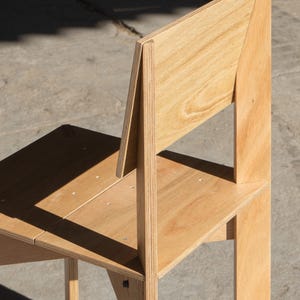 Wooden Chair - Comfort and Minimalist Elegance image 8