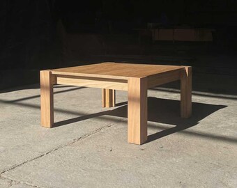 Wooden Side Table - Compact and Functional