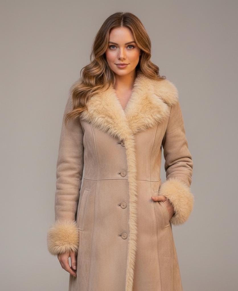 Cappotto montone nero 46 con riporti in pelle lucida nero lungo 116 centimetri cappuccio tasche boccale - Inmoda Pellicceria Cappotto montone nero 46 con riporti in pelle lucida nero lungo 116 centimetri cappuccio tasche boccale - Inmoda Pellicceria