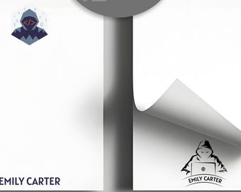 Personalized Coder Notepad – Hacker Themed Notepad – Custom Desk Pad for Developers, Coders, and IT Professionals – Notepad for Tech Geeks