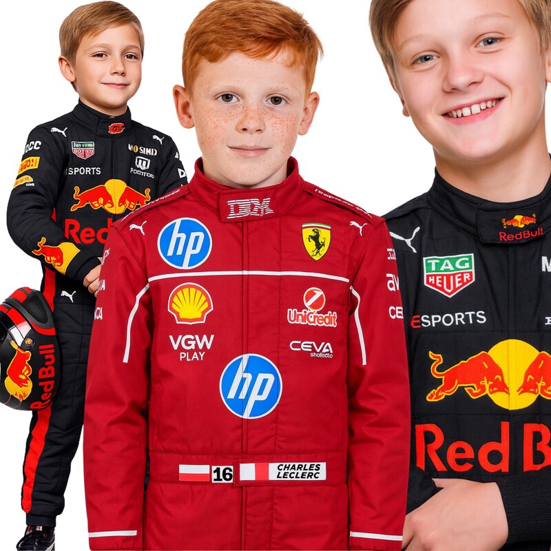 Dreamguy Formula Racer Jumpsuit Men’s Costume – Racing Driver Outfit main image 0