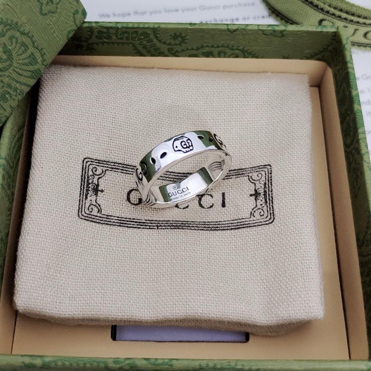 Gucci Ghost Ring - Etsy