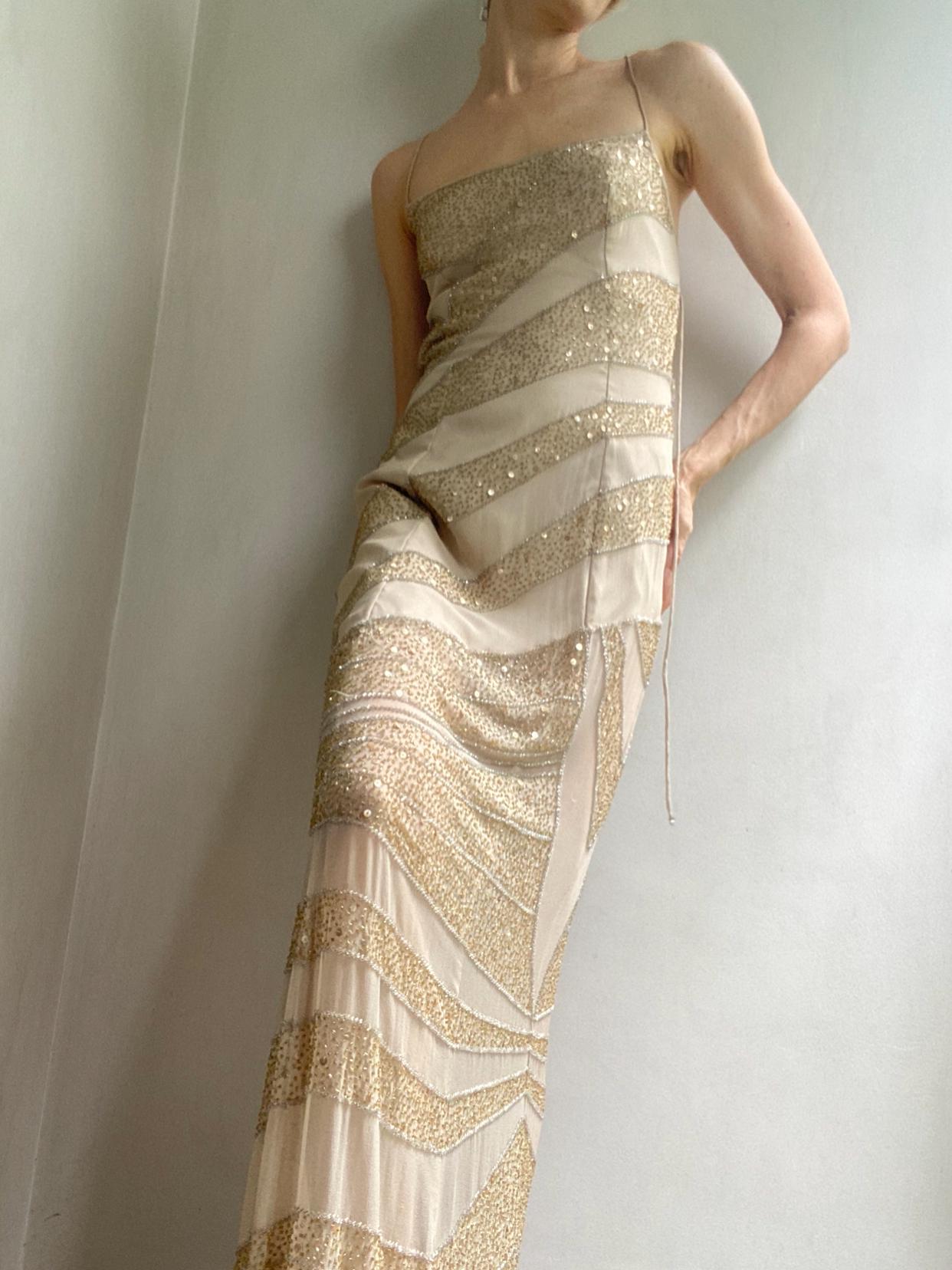 green emerald velvet dress The Valley Of The Kings Gilded Mesh Long Dress With Neckpiece| CAMILLA US   CAMILLA