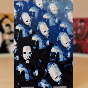 Half-Life Combine Soldiers 3D-Printed Magnet / Wall Art — Civil Protection (Metro Cops) Relief Game Decor