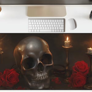 Gothic Schreibtischunterlage Nachttisch Romantisch Bücher Schreibtisch Dekor Bookish Merch Extra Grosse Maus Unterlage Buch Nook Kit Halloween Spielmatte