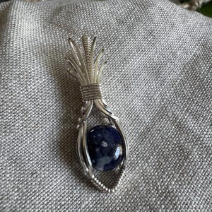 Sodalite Silver pendant