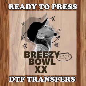 Chris Brown Dtf, Chris Brown Signature Design, Christ Brown Shirt Designs, Ready to Press Heat Transfers, Breezy Bowl Tour Dtf, CB Fan Gift