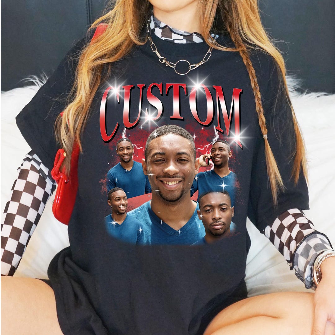 Custom Name Rapper Graphic Tee, 90s Retro T-shirt - Etsy