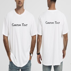 Camisetas personalizadas com foto - 90s Bootleg Rap Streetwear Crewneck, camiseta legal para presentear amigos ou ideias para aniversário de 16 anos