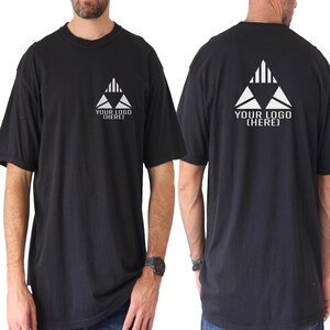 Geschenk Papa ein Business-Shirt mit einem Foto-T-Shirt für ein alles Gute zum Geburtstaggeschenk oder Firmenlogo-Shirt-Schmutz-T-Shirt!