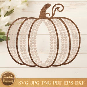 Sweater Pumpkin Sign, Digital Download, Fall Door Hanger SVG, Glowforge Laser File, Cricut, Autumn Decor, Pumpkin Craft, Cozy Fall Door Sign