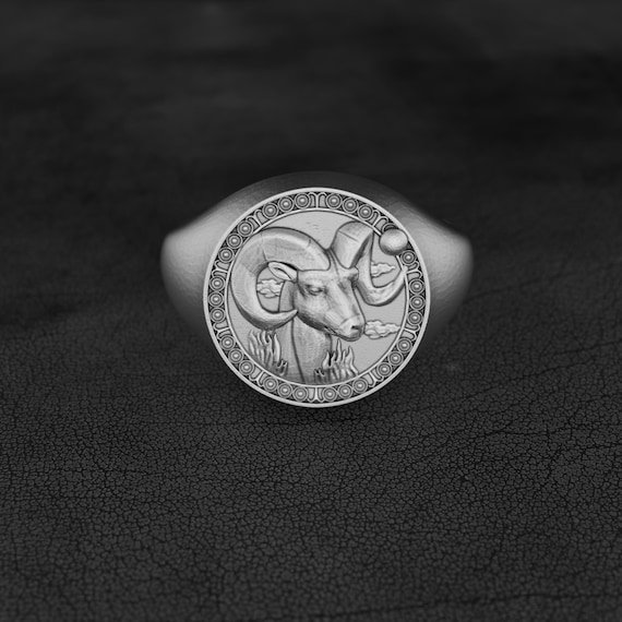 Horoscope Chevaliere Homme Belier Chevalière Du Zodiaque Bélier