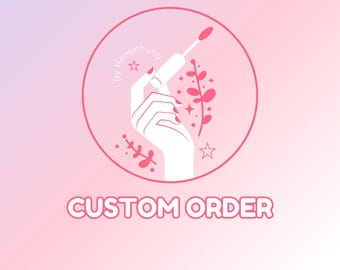 Uñas postizas personalizadas / Diseño de uñas personalizado / Contáctame antes de realizar tu pedido