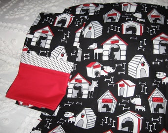 Doghouse Printed Pillowcases
