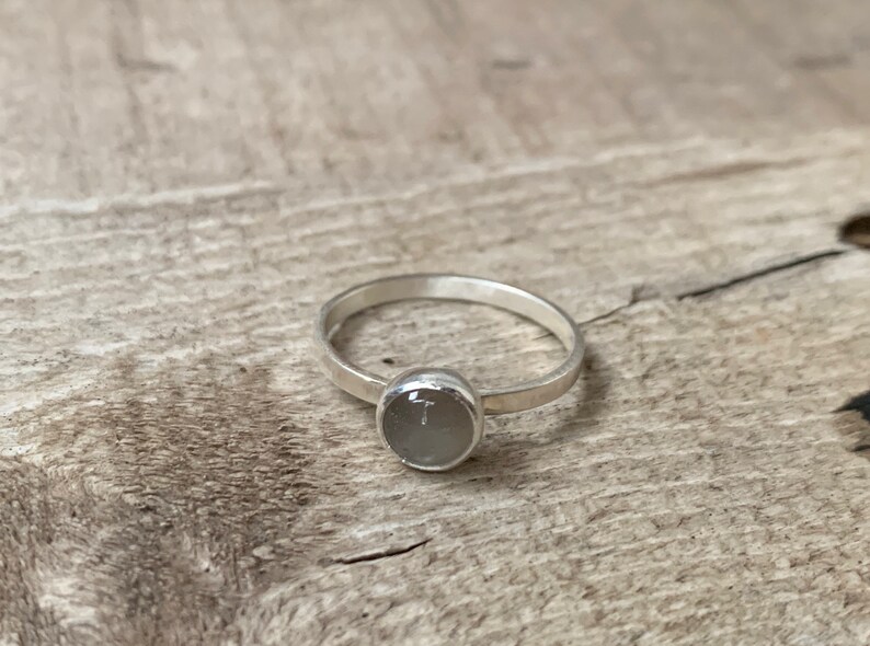 Pluto’s Moons Ring | Premium Sterling Silver Solitaire Ring