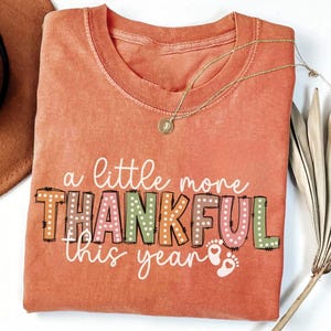Fall Pregnancy Announcement Shirt: Thanksgiving Maternity Tee