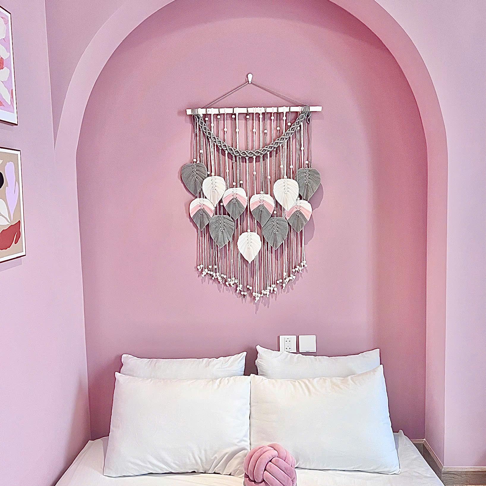 Su misura macramè arazzo da parete appeso in macramè grande macramè decorazione