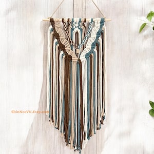 Macrame Wall Hanging, Wall Art, Boho Home Decor, New Home Gifts, Macrame Wall Decor, Modern Room Decor