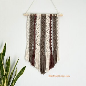 Macrame Wall Hanging, Wall Art, Boho Home Decor, New Home Gifts, Macrame Wall Decor, Modern Room Decor