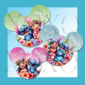 Lilo and Stitch inspired Cruise door magnets, Cruise door magnets, Cruise door decoration,  customizable, Disney Cruise