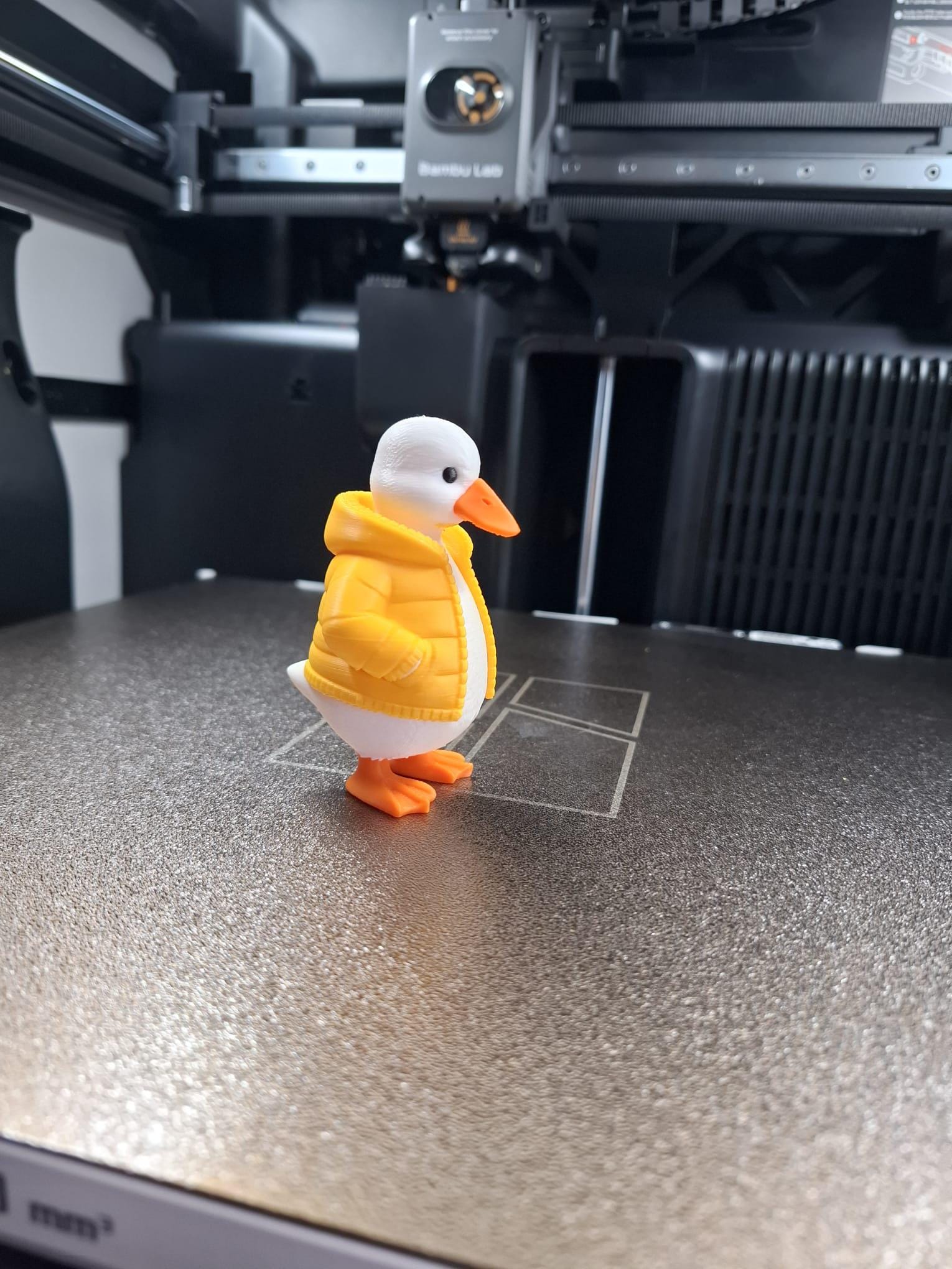 Puff Jacket Duckling. 3d 3mf Print File (with Commercial License) - Etsy