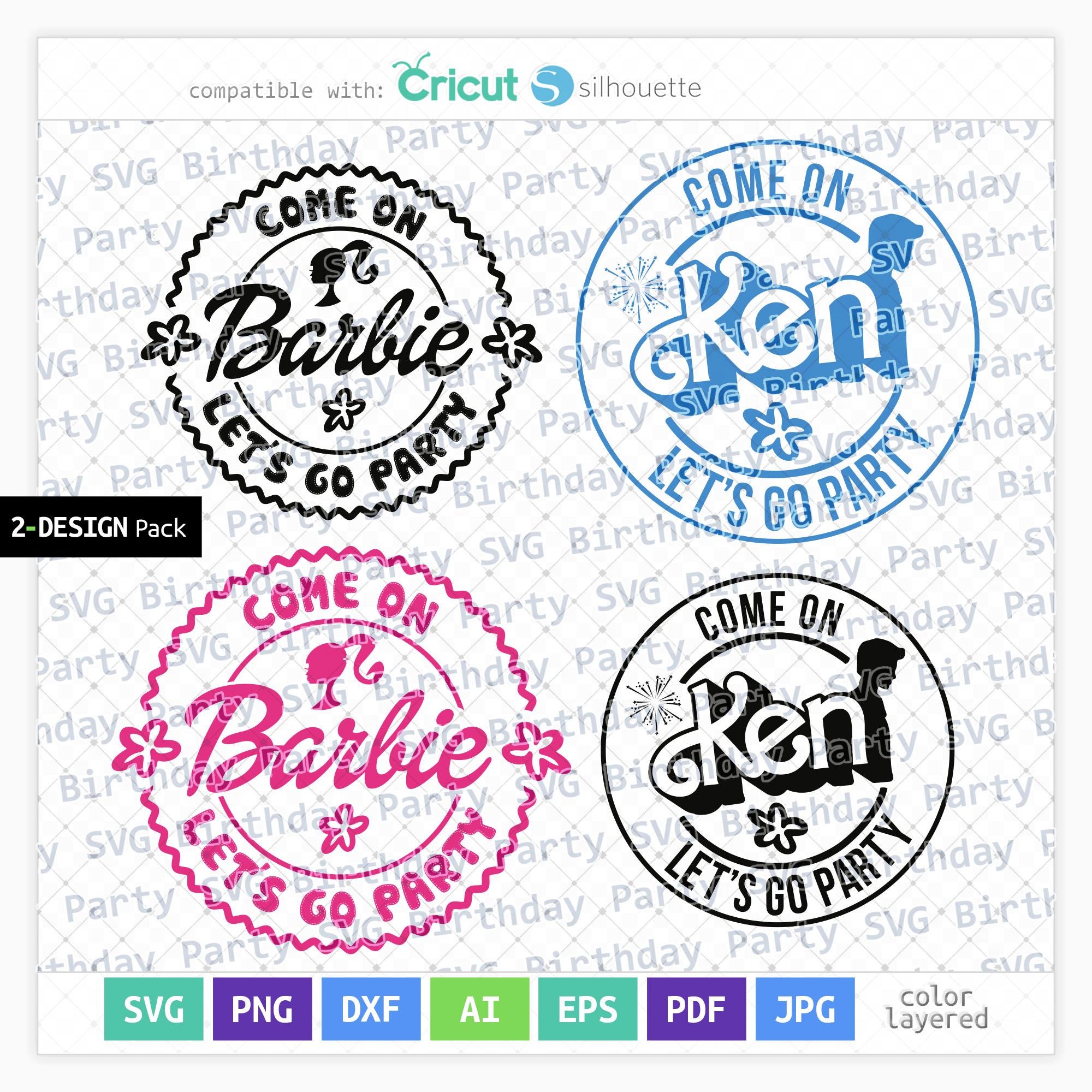 Barbie and ken print México