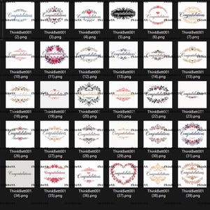 Herzlichen Glückwunsch 001 Bundle | +15 druckbare Designs | SVG PNG PDF | Benutzerdefinierte Design verfügbar | DenkBett