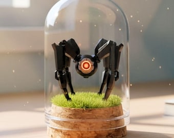 ARC Raiders Leaper Diorama In Glass Cloche, Sci-Fi Robot Gaming Decor, Fathers Day Gift, Gift for Gamer Dad, Husband Gift, Desk Accessory